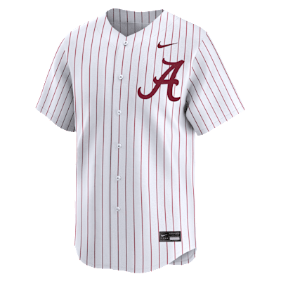 売れ筋商品|||ナイキ Tシャツ トップス レディース Men's White, Crimson Alabama Crimson Tide Pinstripe Replica Full-Button Baseball Jersey White, Crimson Men's Nike White Alabama Crimson Tide Replica Baseball Jersey
